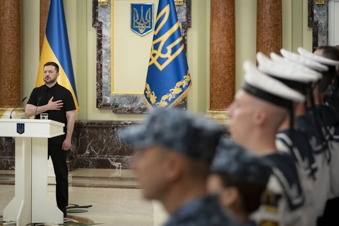 Зеленский наградил воинов Военно-Морских сил ВСУ