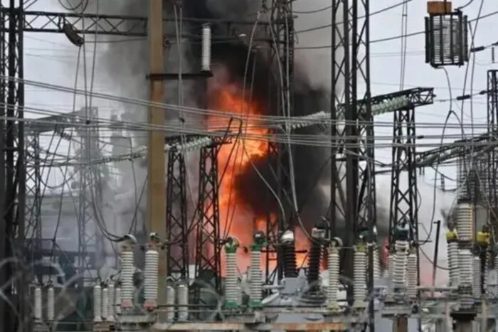 In der Region Sumy blieb ein Teil der Bevölkerung aufgrund eines Angriffs der RF ohne Strom